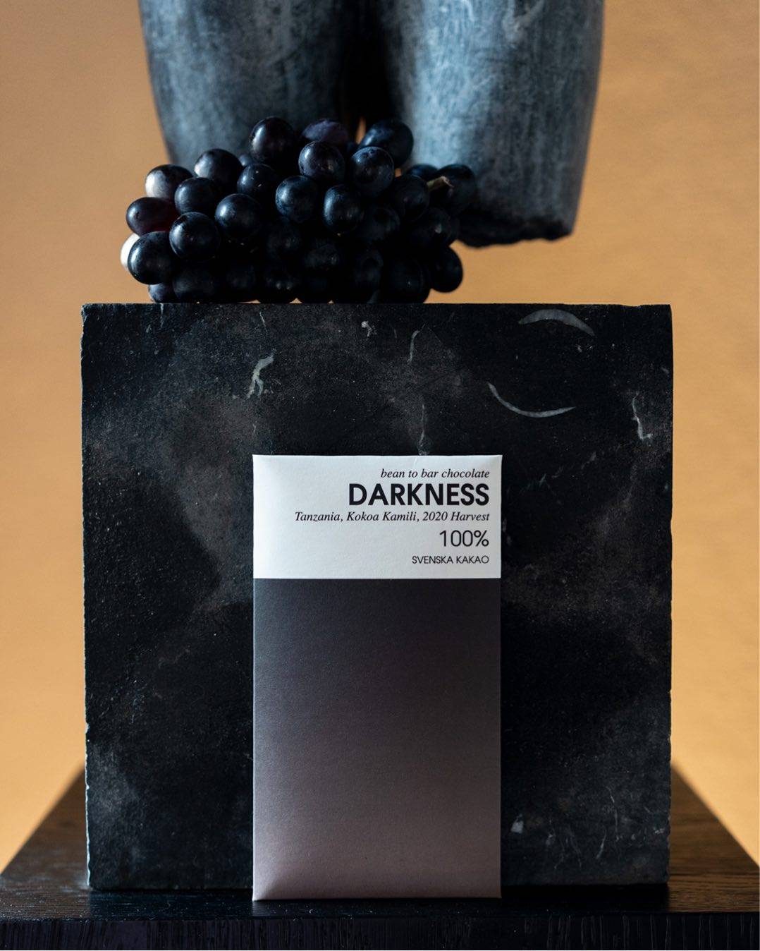 Extra mörk choklad utan socker 100%