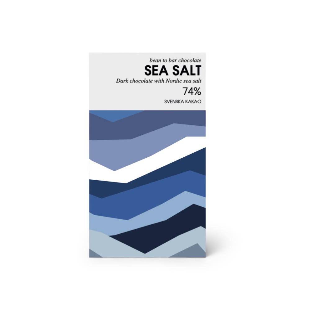 Äkta mörk choklad med salt