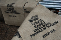 Jute sack - Cocoa sacks with print