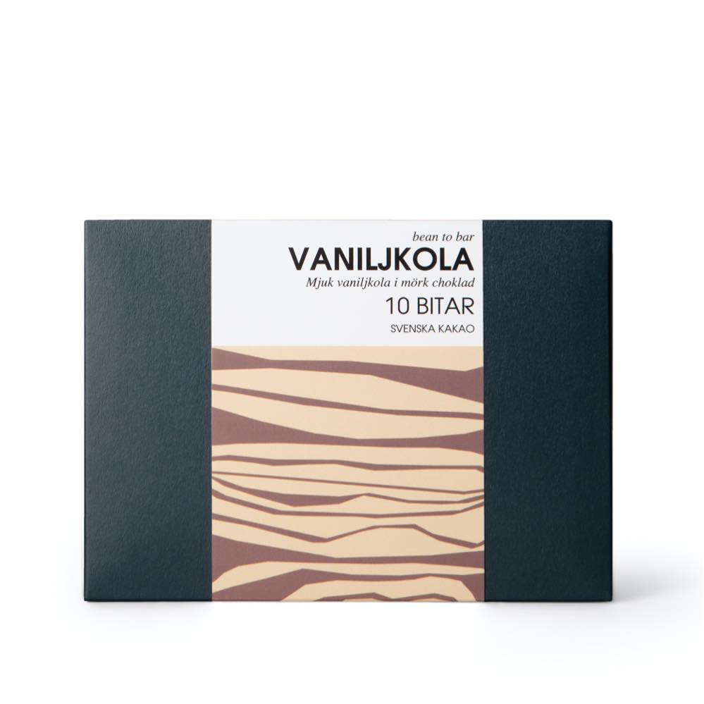 Presentask kolor med äkta vanilj