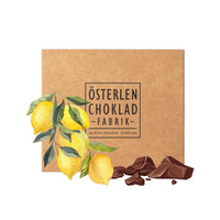 Presentbox med italiensk kanderad citrus i choklad