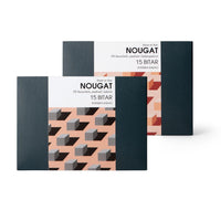 Presentask med lyxiga tryfflar i nougat