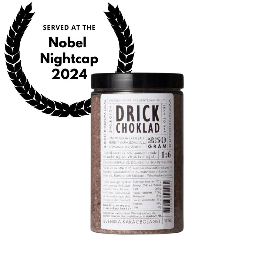 Drickchoklad för Nobel Nightcap
