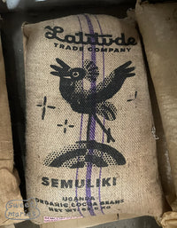 Jute sack - Cocoa sacks with print
