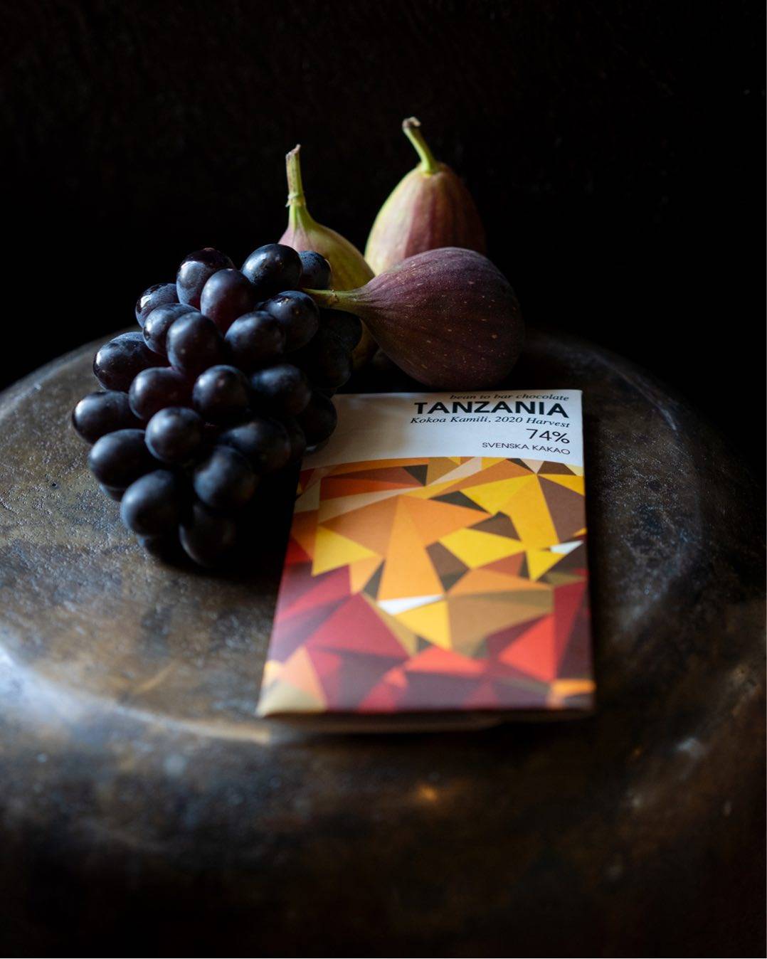 Mörk premiumchoklad från Tanzania