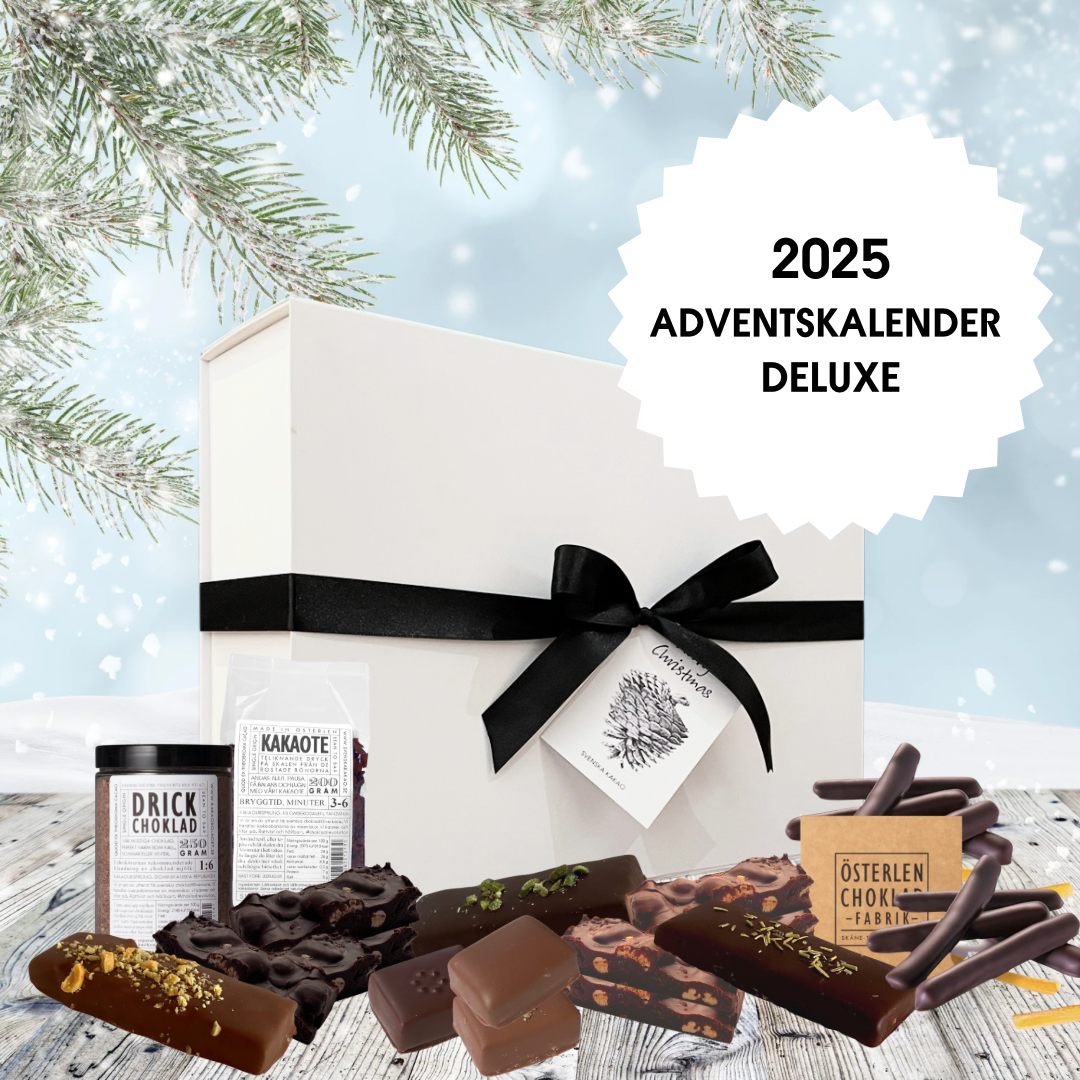 Deluxe kalender - chokladkalender med limited edition choklad I Adventskalender 2025