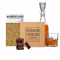 Thumbnail for Chocolate offer - The Drink box special with pralines in fine spirits with Bourbon chocolate cake