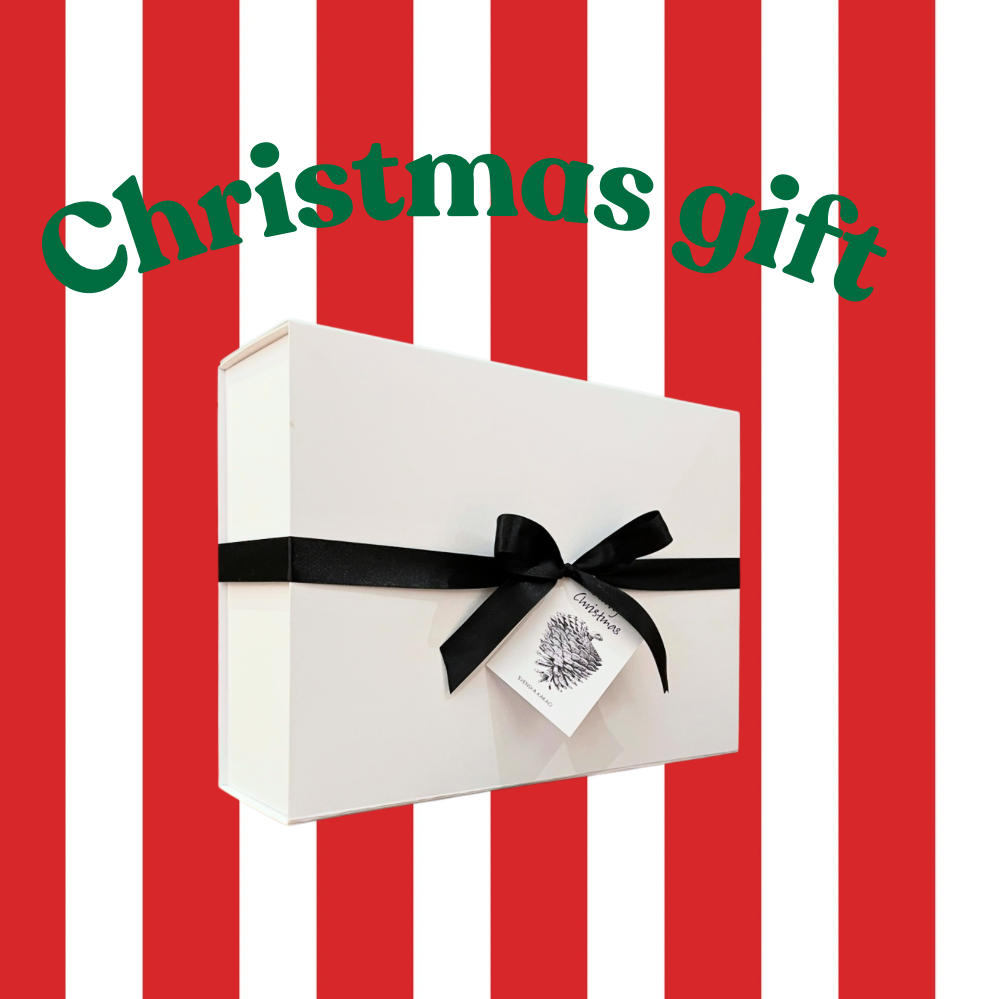 Deluxe julklappsbox fylld med choklad I Grande