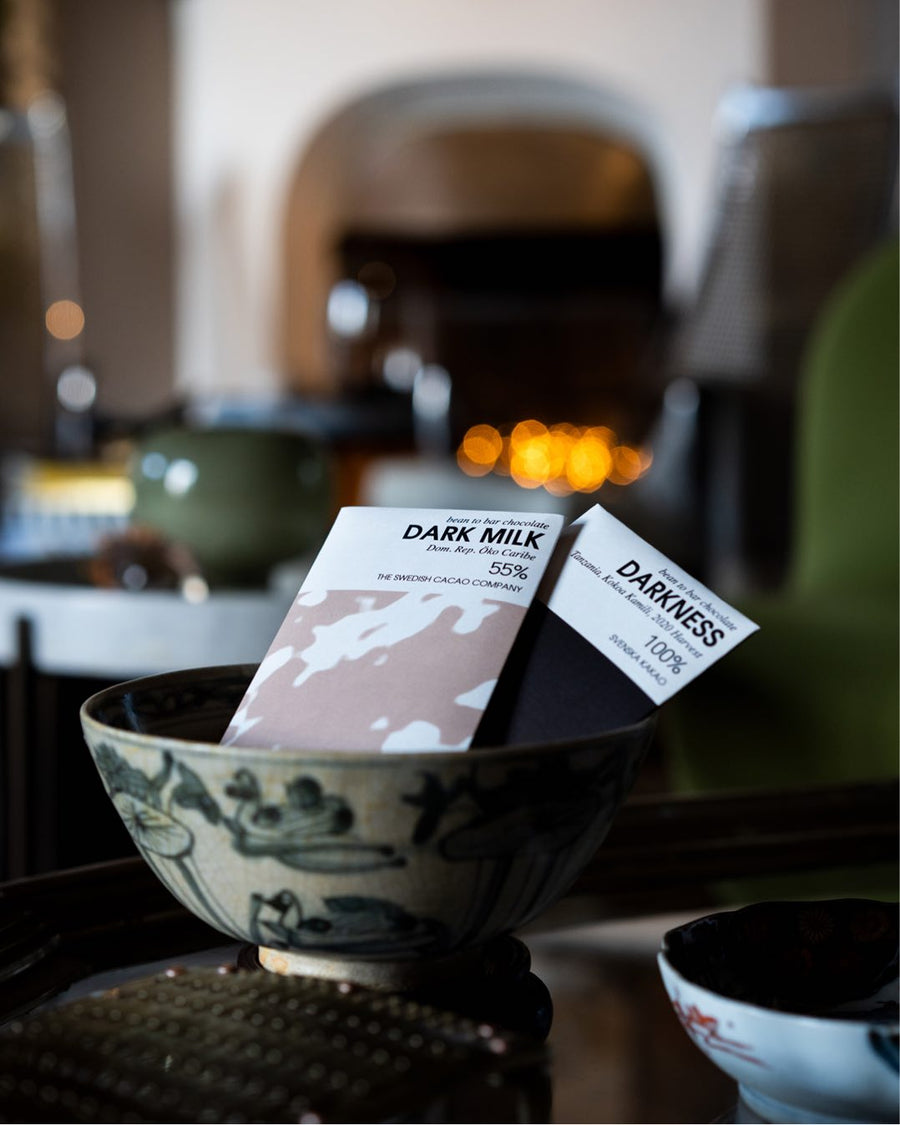 Dark milk chocolate en mörkare mjölkchoklad