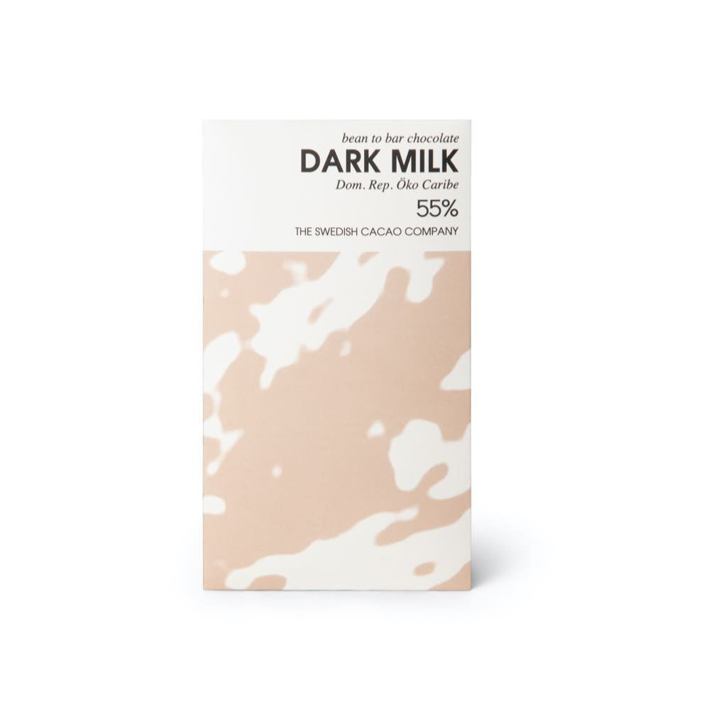 Fin mjölkchokladkaka Dark Milk 55%