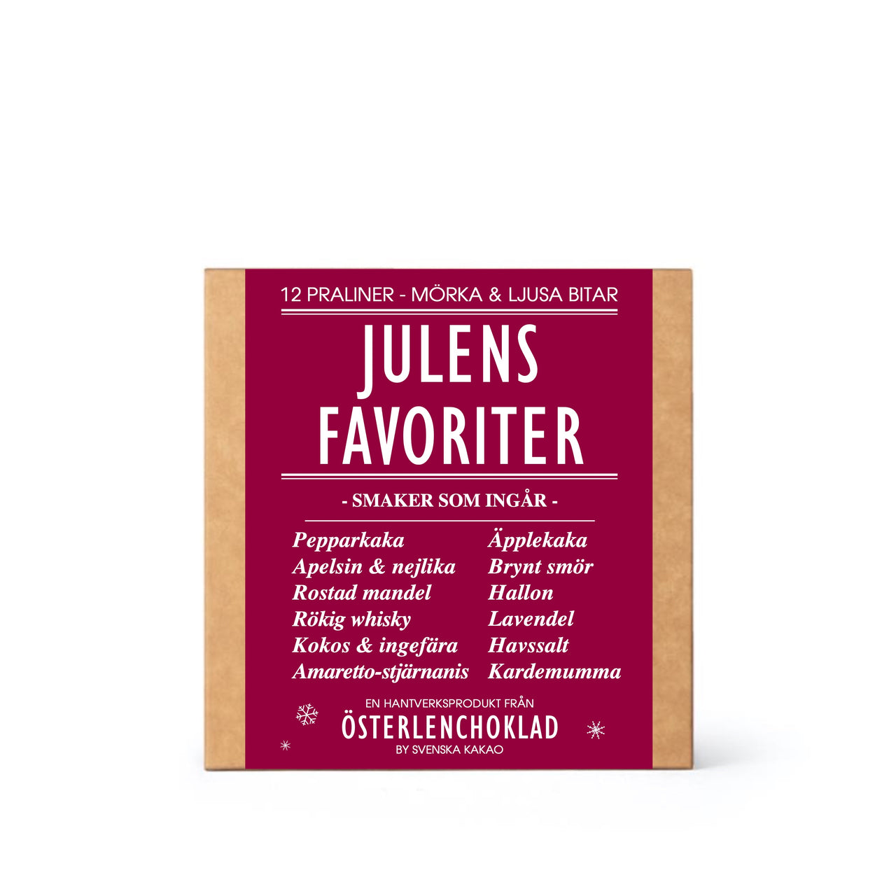 Christmas pralines - Luxurious Christmas candy in a beautiful gift box