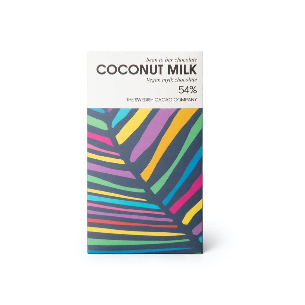 Vegansk mjölkchoklad med kokos
