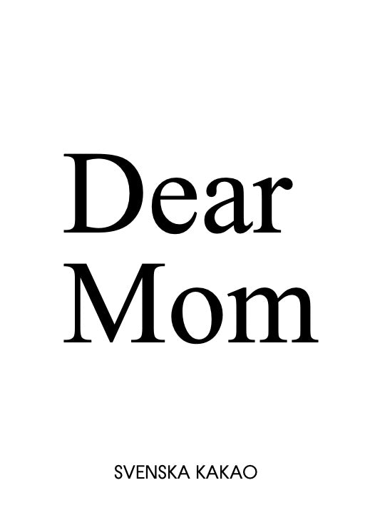 Digitalt presentkort på choklad med hälsningskort där det står mamma på mors dag