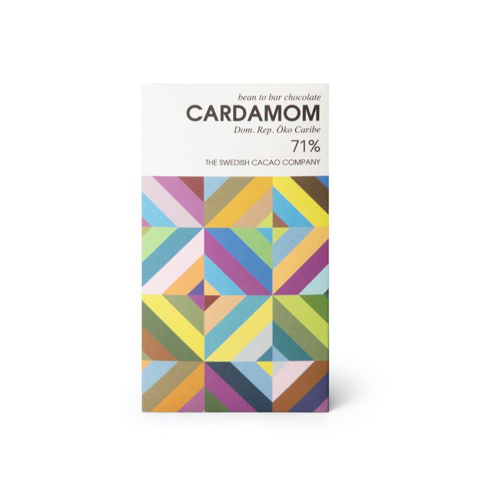 Dark chocolate with Cardamom 70% | The chocolate factory at Österlen