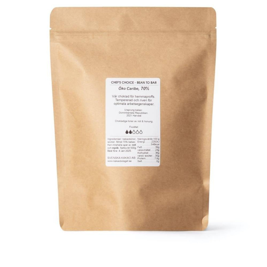 Fin ekologisk bakchoklad