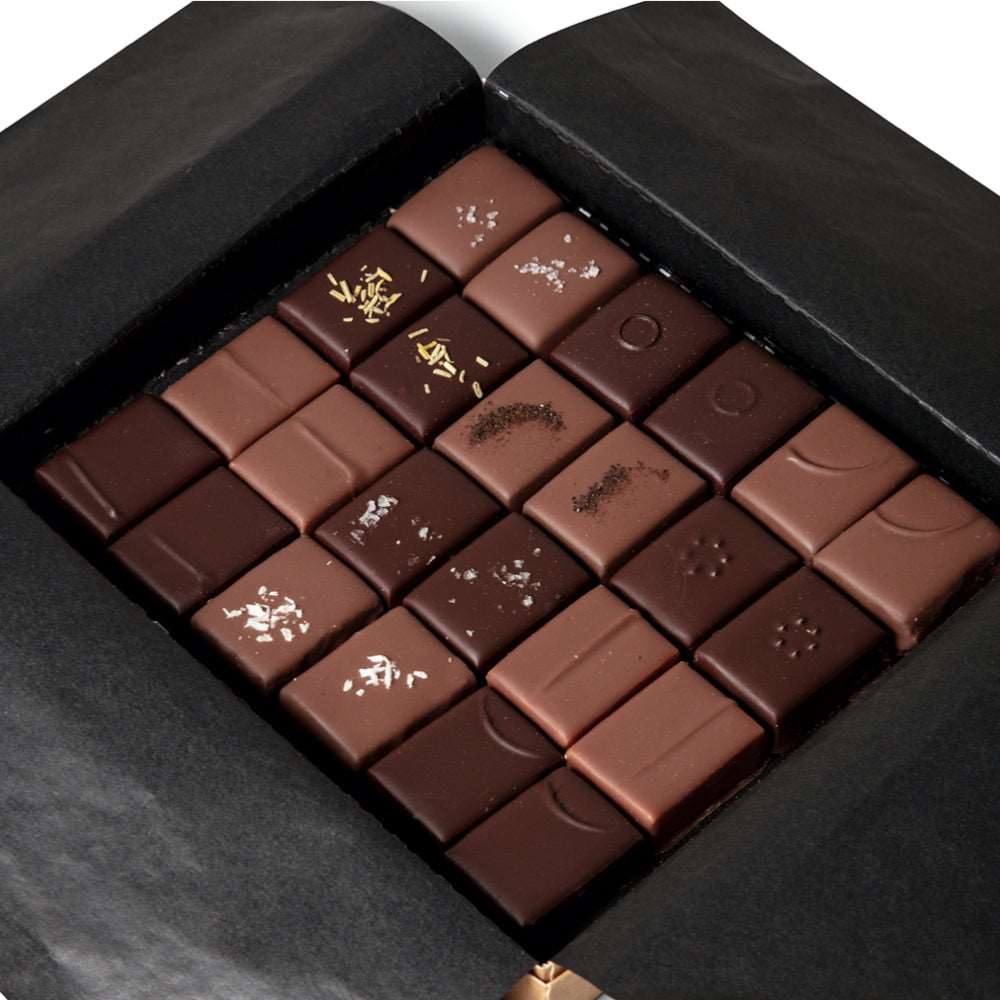 Chokladbud till brevlåda - Mors dag de luxe: praliner och chokladkaka Svenska Kakao 